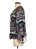 John Paul Richard 100% Polyester Gray 3/4 Sleeve Blouse Size S - photo 5