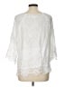 North Style 100% Rayon White 3/4 Sleeve Blouse Size L - photo 2