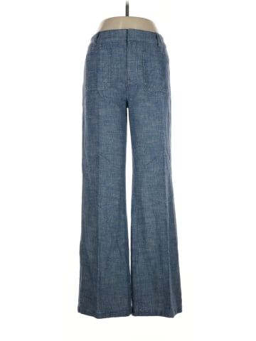 Madewell Straight-Flare Trouser Pants in Cotton Blend (view 1)