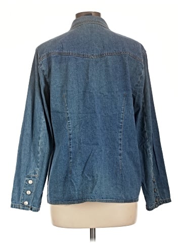 Denim & Co Denim Jacket (view 2)