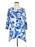 Ruby Rd. Blue 3/4 Sleeve Blouse Size 1X - photo 1