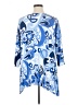 Ruby Rd. Blue 3/4 Sleeve Blouse Size 1X - photo 2