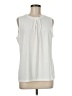 Kasper Ivory Sleeveless Blouse Size M - photo 1