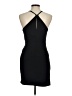 BCBGeneration Solid Black Cocktail Dress Size M - photo 2