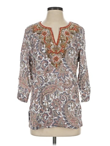 Soft Surroundings 3/4 Sleeve Blouse (view 1)
