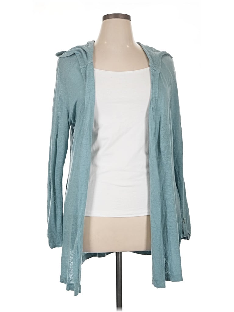 Pre-owned Tahari Cardigan Sweater In Teal