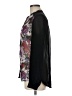 Kut from the Kloth 100% Polyester Floral Black Long Sleeve Blouse Size M - photo 6