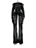 Gap 100% Polyester Metallic Black Casual Pants Size 10R - photo 2