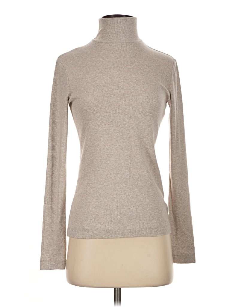 Pre-owned Haven Well Within Turtleneck Sweater In Tan