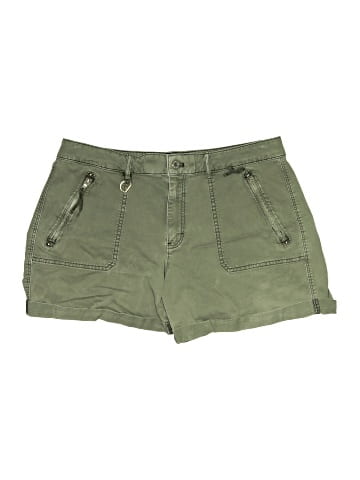 White House Black Market Khaki Shorts (view 1)