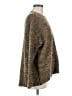 Zara Tweed Brown Pullover Sweater Size M - photo 4