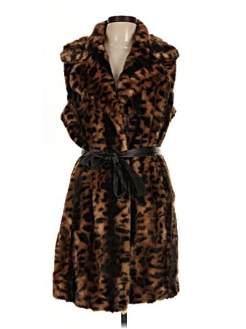 Calvin Klein Faux Fur Vest (view 1)