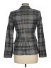 L'Agence Plaid Gray Wool Blazer Size Med (2) - photo 2