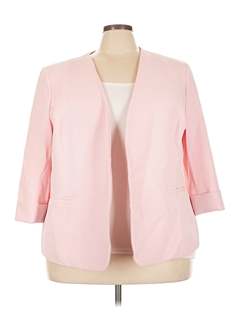 Pre-owned Kasper Blazer Jacket In Pink