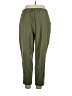 Apt. 9 Solid Green Casual Pants Size XL - photo 2