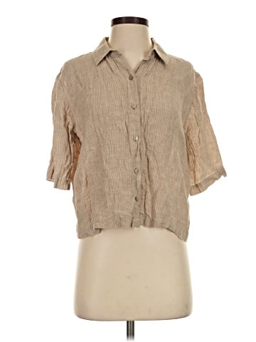 Eileen Fisher Short Sleeve Blouse (view 1)