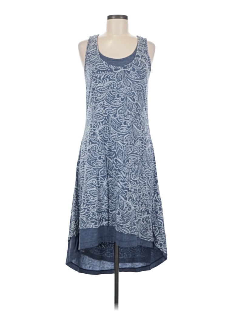 Pre-owned Mod-o-doc Casual Dress In Blue