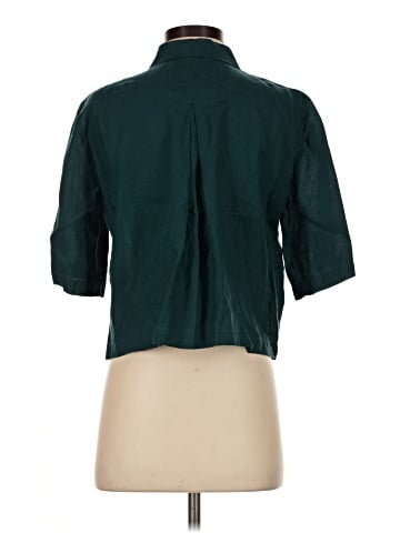 Eileen Fisher 3/4 Sleeve Button-Down Shirt (view 2)