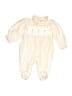 Smockingbird Ivory Overalls 0-3 MO / 3 MO - photo 1