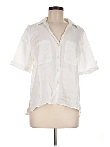 Saks Fifth Avenue Short Sleeve Blouse (view 1)
