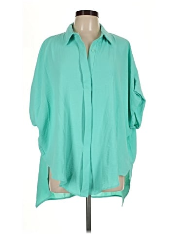 Umgee 3/4 Sleeve Blouse (view 1)