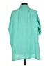Umgee 100% Polyester Teal 3/4 Sleeve Blouse Size L - photo 2