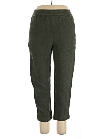 Madewell Pull-On High-Rise Tapered Pants in Diamond Jacquard (view 1)