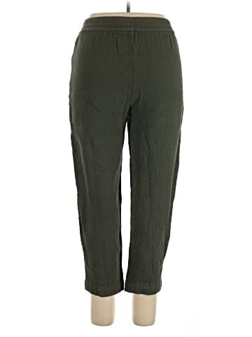 Madewell Pull-On High-Rise Tapered Pants in Diamond Jacquard (view 2)