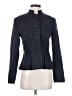 Peruvian Connection Blue Wool Blazer Size 4 - photo 1