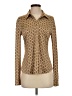 L'Agence Brown Long Sleeve Blouse Size XS (tall) - photo 1