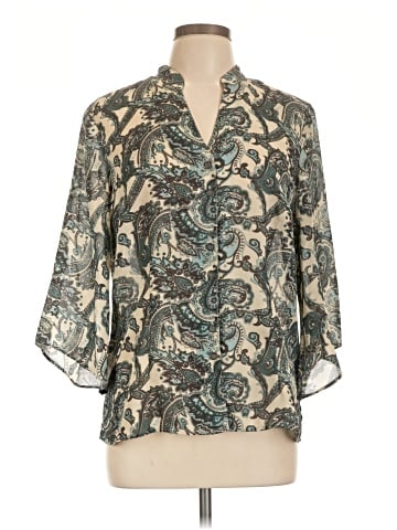 Kathy Che 3/4 Sleeve Blouse (view 1)