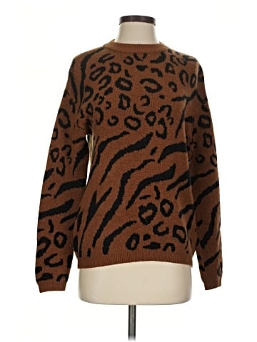 Line & Dot Pullover Sweater (view 1)