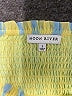 Moon River 100% Polyester Yellow Short Sleeve Blouse Size S - photo 7