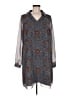 CAbi 100% Polyester Paisley Blue Casual Dress Size M - photo 1