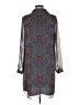 CAbi 100% Polyester Paisley Blue Casual Dress Size M - photo 2