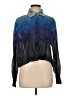 Max Mara Color Block Blue Long Sleeve Blouse Size 8 - photo 1