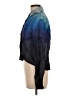 Max Mara Color Block Blue Long Sleeve Blouse Size 8 - photo 5