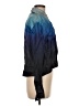 Max Mara Color Block Blue Long Sleeve Blouse Size 8 - photo 4