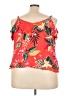Old Navy Red Sleeveless Blouse Size 3X - photo 2
