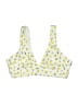 Unbranded Floral Yellow Swimsuit Top Size L - photo 1