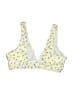 Unbranded Floral Yellow Swimsuit Top Size L - photo 2