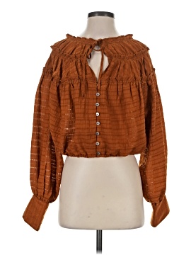 Free People Long Sleeve Blouse