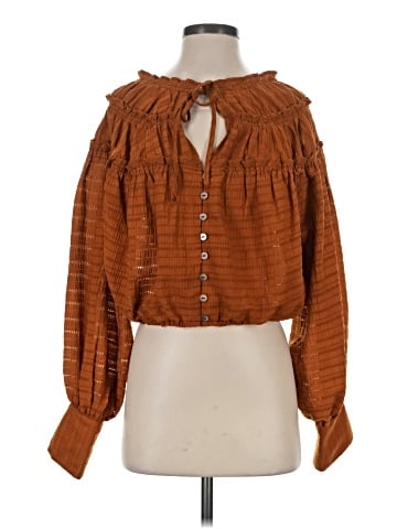 Free People Long Sleeve Blouse (view 1)