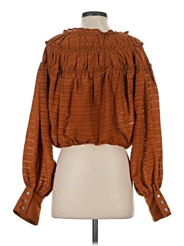 Free People Long Sleeve Blouse (view 2)