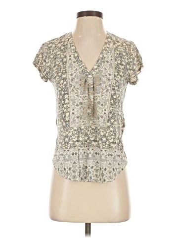 Lucky Brand Short Sleeve Blouse (view 1)