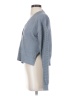 Theory Gray Long Sleeve Top Size S - photo 5