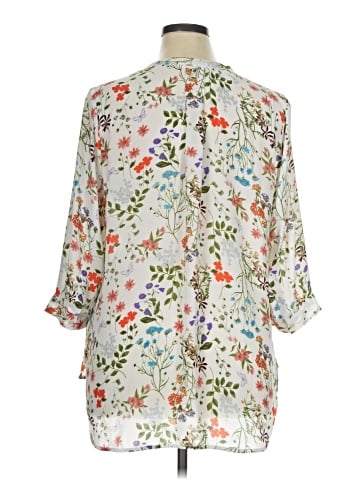 Violet & Claire 3/4 Sleeve Blouse (view 2)