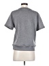 Theory 100% Polyester Gray Short Sleeve Top Size S - photo 2