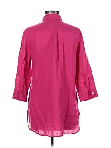 Chico's 3/4 Sleeve Button-Down Shirt (view 2)