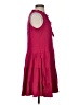 Max Studio Solid Red Burgundy Casual Dress Size S (estimated) - photo 4